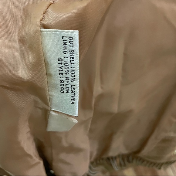 Tan Suede Fringe Jacket - Picture 4 of 5